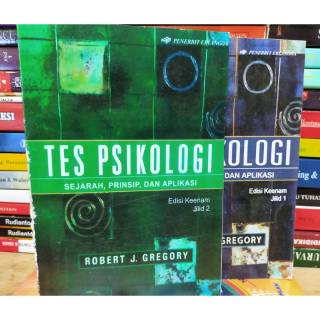 Tes Psikologi Edisi 6 - Robert J. Gregory