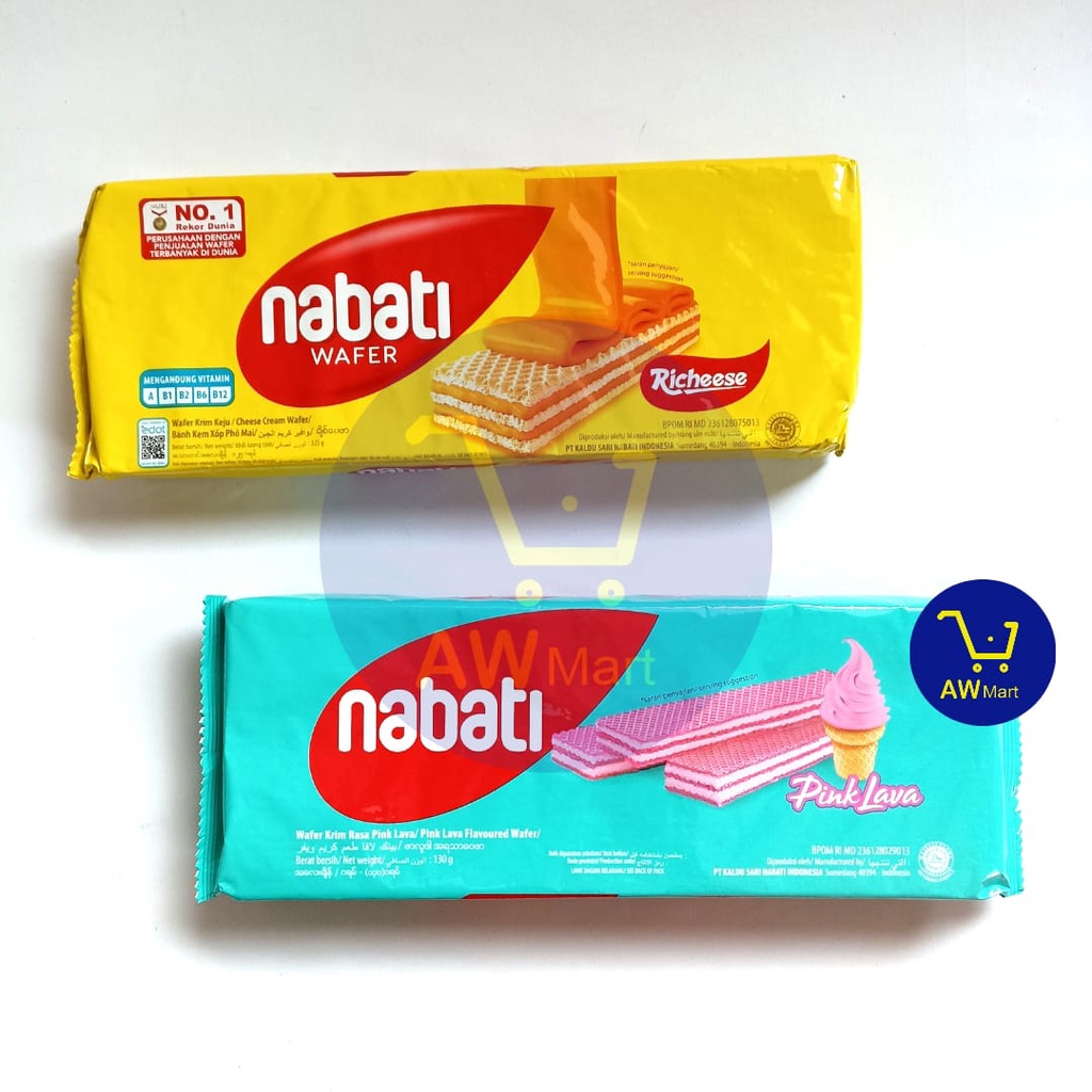 

NABATI SNACK WAFER 110GRAM - NABATI RICHEESE / RICHOCO