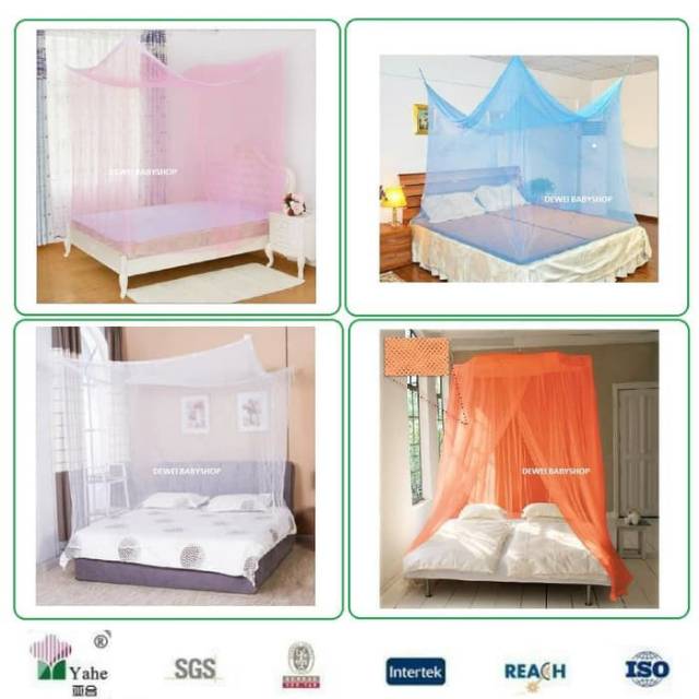 Termurah KELAMBU NYAMUK UK 180 X 200 by MEGATEX