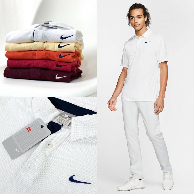 Baju Cowok Kaos Cowok lengan pendek Kemeja cowok Tshirt cowok Kaos Pria Kaos Polo Cowok - Nike Golf 