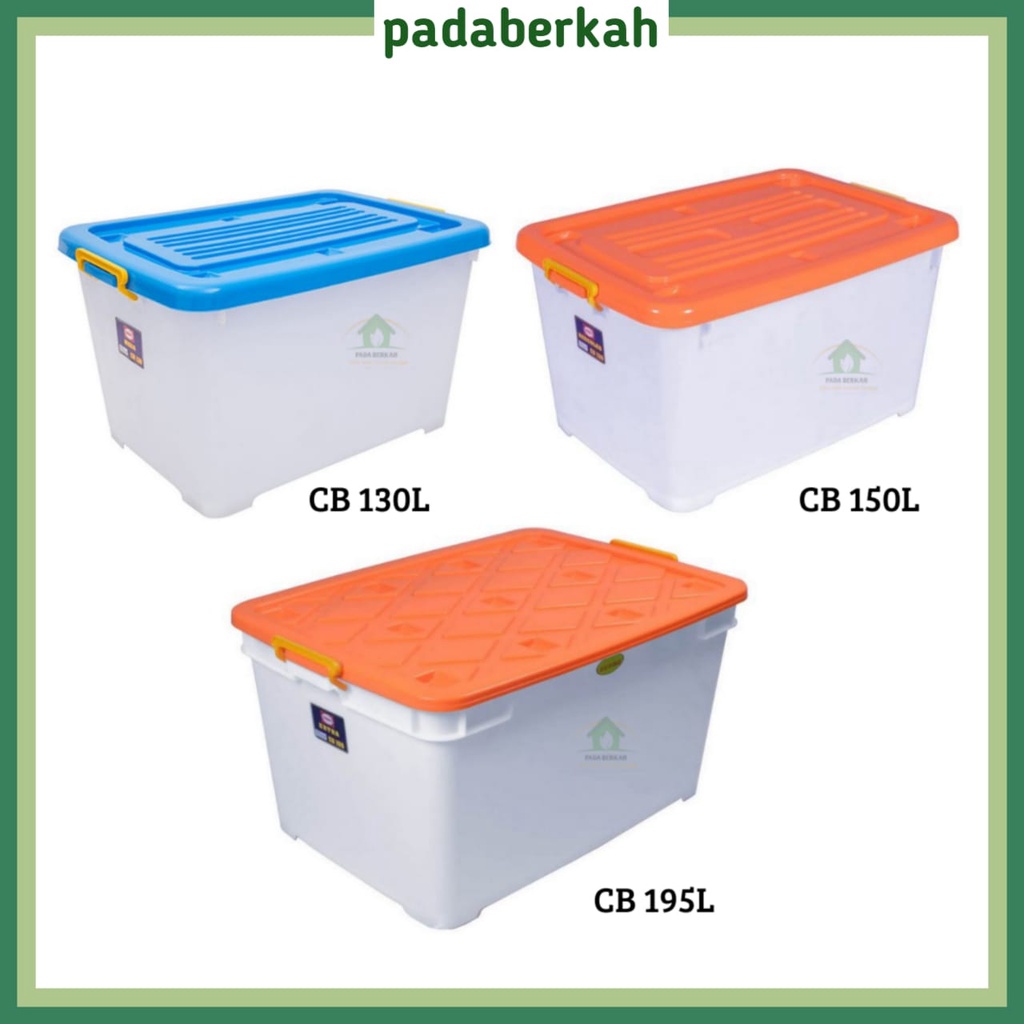 Jual Container Box Kontener Shinpo Besar Cb 130 150 195 Liter Kotak Tempat Penyimpanan 9124