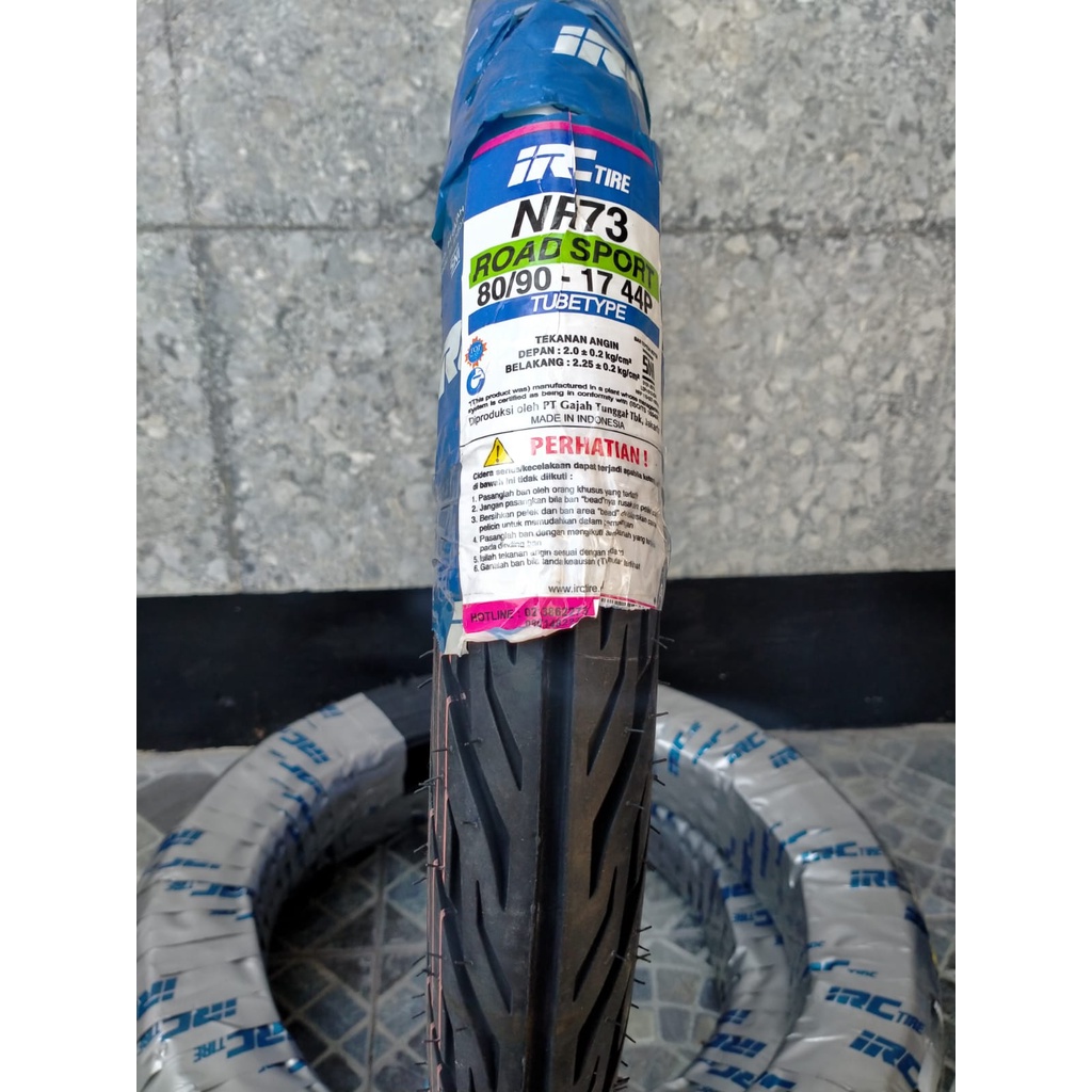 IRC NR73 Tubetype 80/90-17