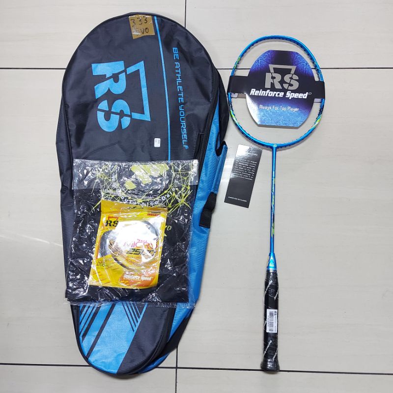 RAKET BADMINTON RS ( REINFORCE SPEED ) ISO POWER 333 EVO ORIGINAL