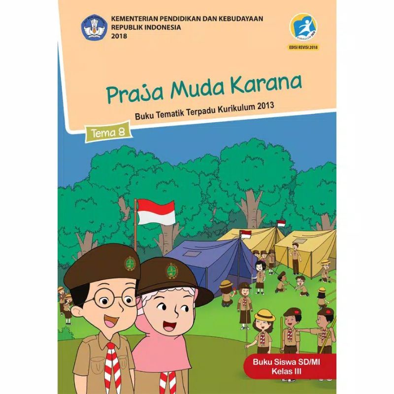 PAKET BUKU TEMATIK KELAS 3 SD TEMA 5 6 7 8 KURIKULUM 2013 REVISI KEMENDIKBUD