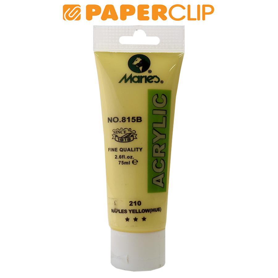 

CAT ACRYLIC MARIES 815B-210 75ML NAPLES YELLOW (HUE)