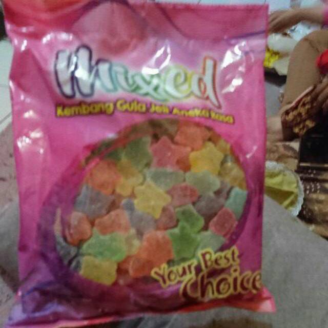 jelly mix fruit atau star ways made in malaysia  1 kg