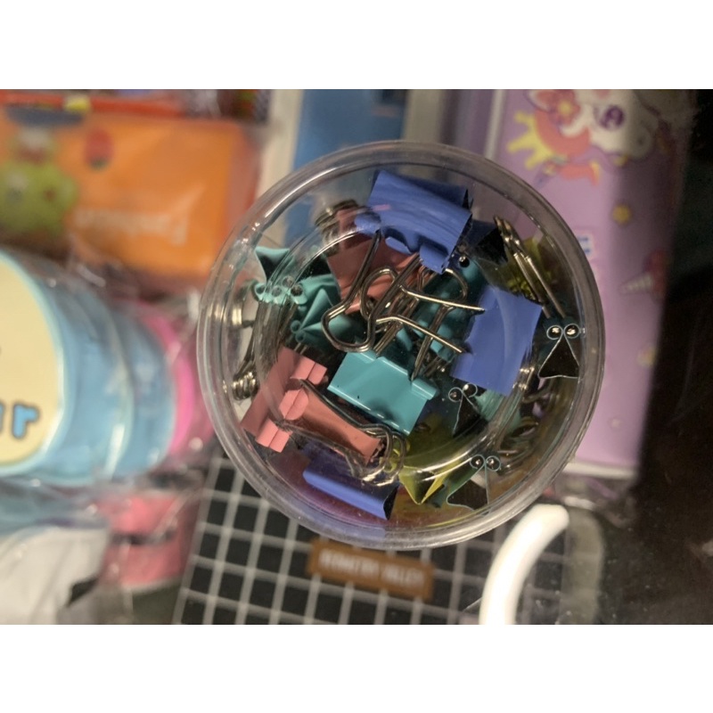 

Binder Clips warna dan motif 15 mm dan 19 mm