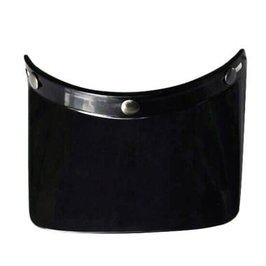 Pet Helm Semi Cross Panjang Hitam