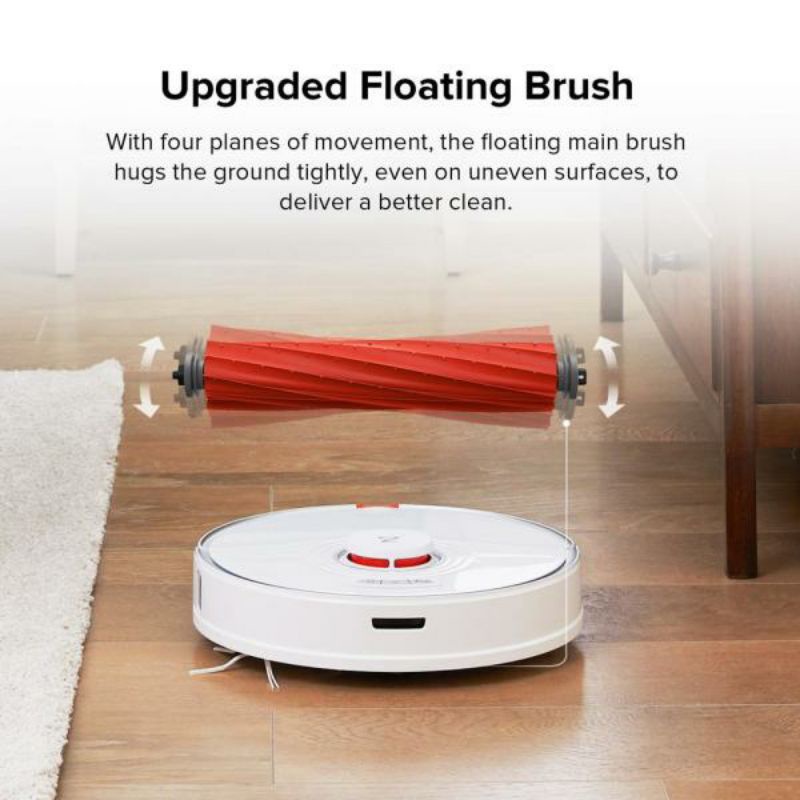 Roborock S7 Ultrasonic Robot Vacuum Cleaner Penyedot Debu Dan Pel