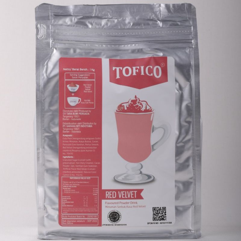 

Tofico Red Velvet Powder - 1 Kg