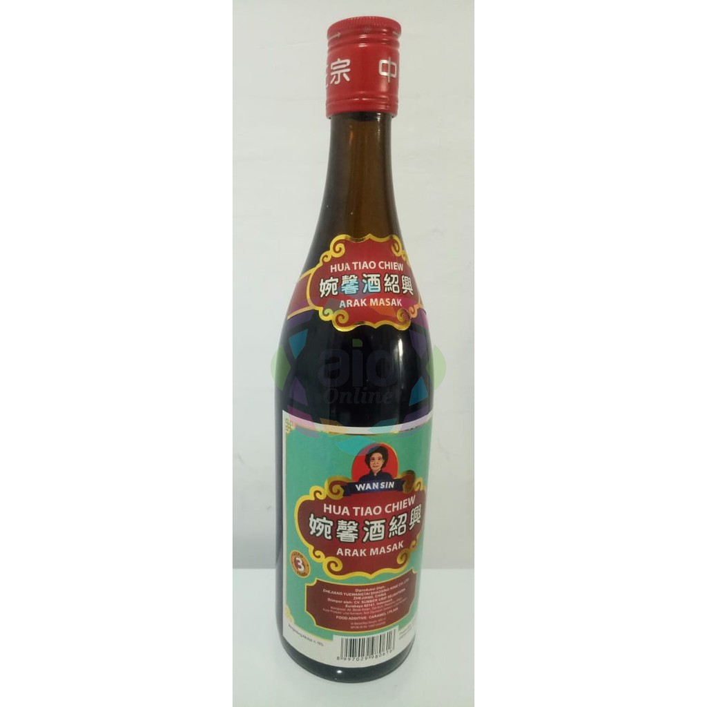 

Hua Tiao Chiew (arak masak ) WANSIN 640 ml