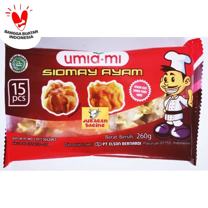 

Siomay Rasa Ayam Merek Umia isi 15 pcs Bogor