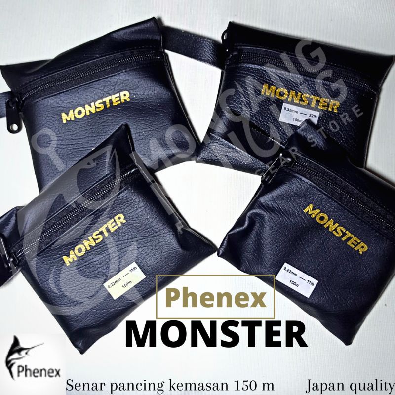 SENAR PANCING PHENEX MONSTER 150 METER.. SENAR PANCING KUAT ANTI MELINTIR