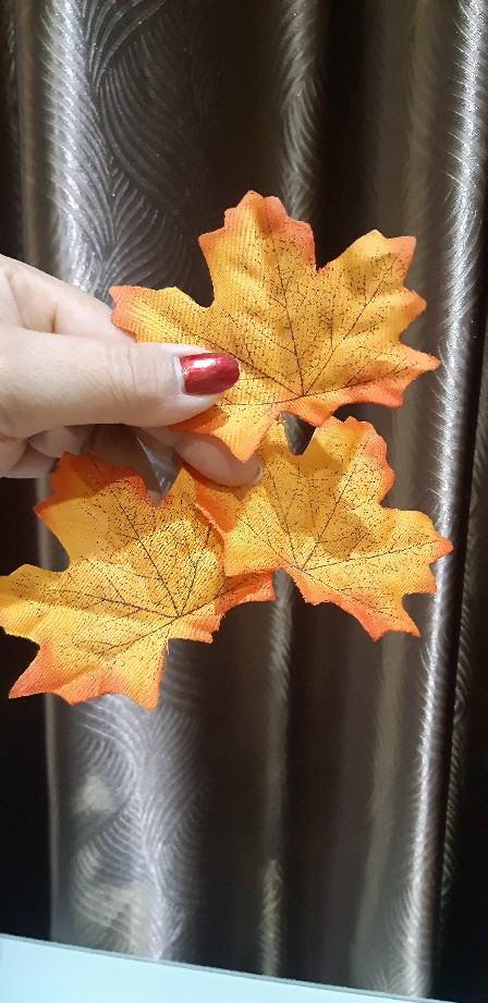 Daun Maple Artificial Lembaran