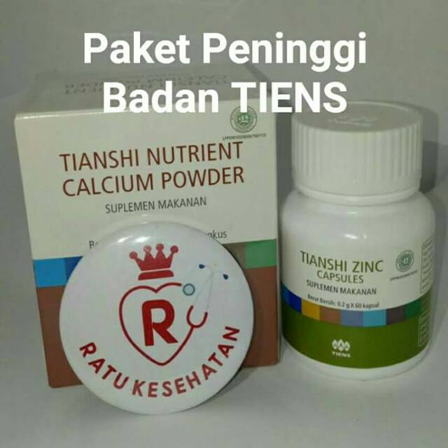 PAKET PENINGGI BADAN TIENS