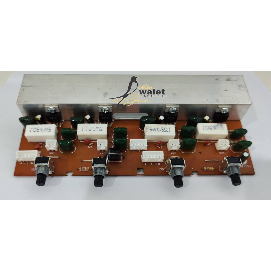 Kit Ampli Stereo Piro MW 88 Original