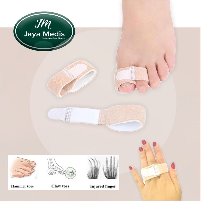 Perban Korektor Pemisah Jari Kaki hallux valgus 1pcs