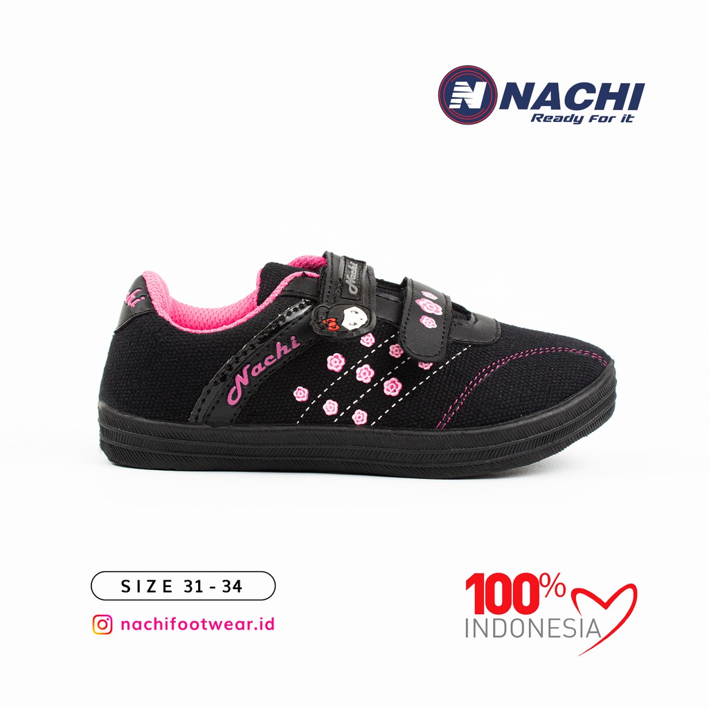 Sepatu Sekolah Anak Bahan Import - Nachi OKINAWA (31-34)