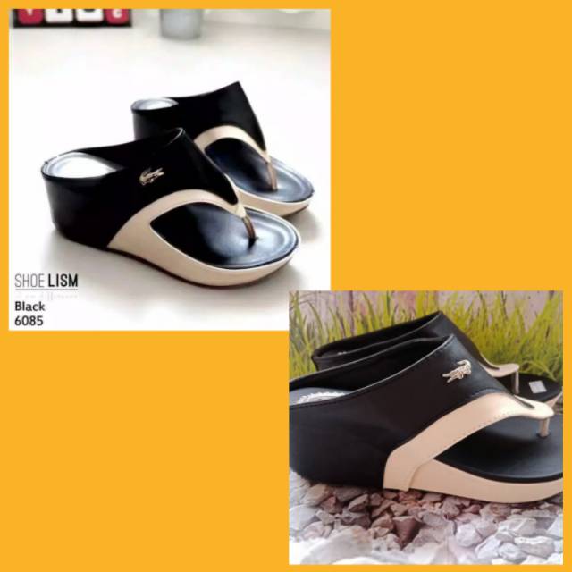  SANDAL  WEDGES WANITA  SENDAL CEWEK WEDGES IMPORT TINGGI 