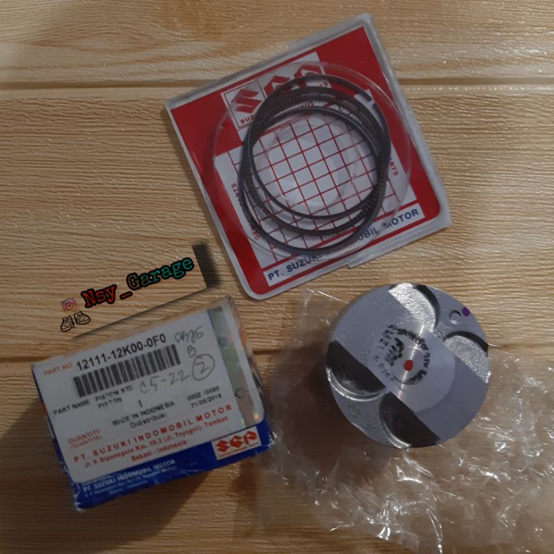 Piston Gsx Seher Fu Injeksi Ring Seher Fu Injeksi Original