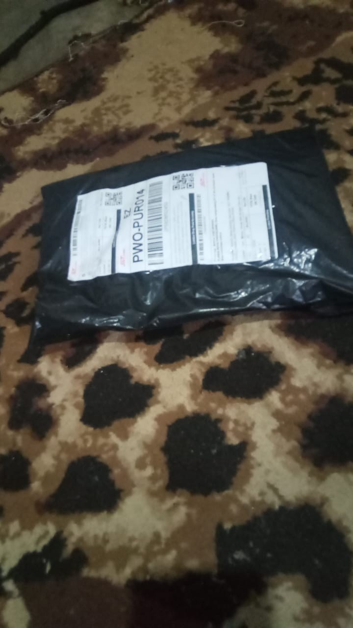 Kemeja Batik Manggar Hitam Abu