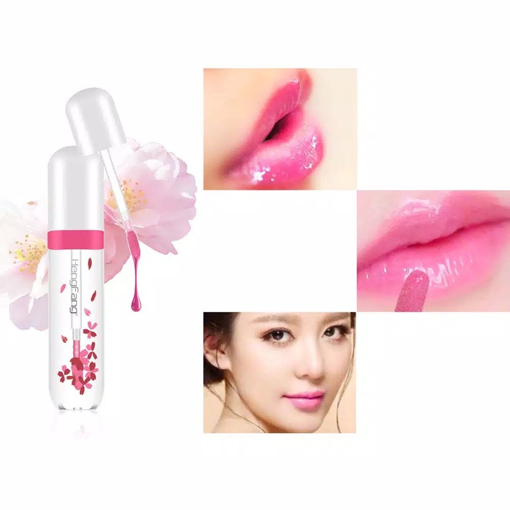 Hengfang Lip Gloss Cair Warna Bening Transparan Tahan Lama 2020 New LipglossLipglos Make up