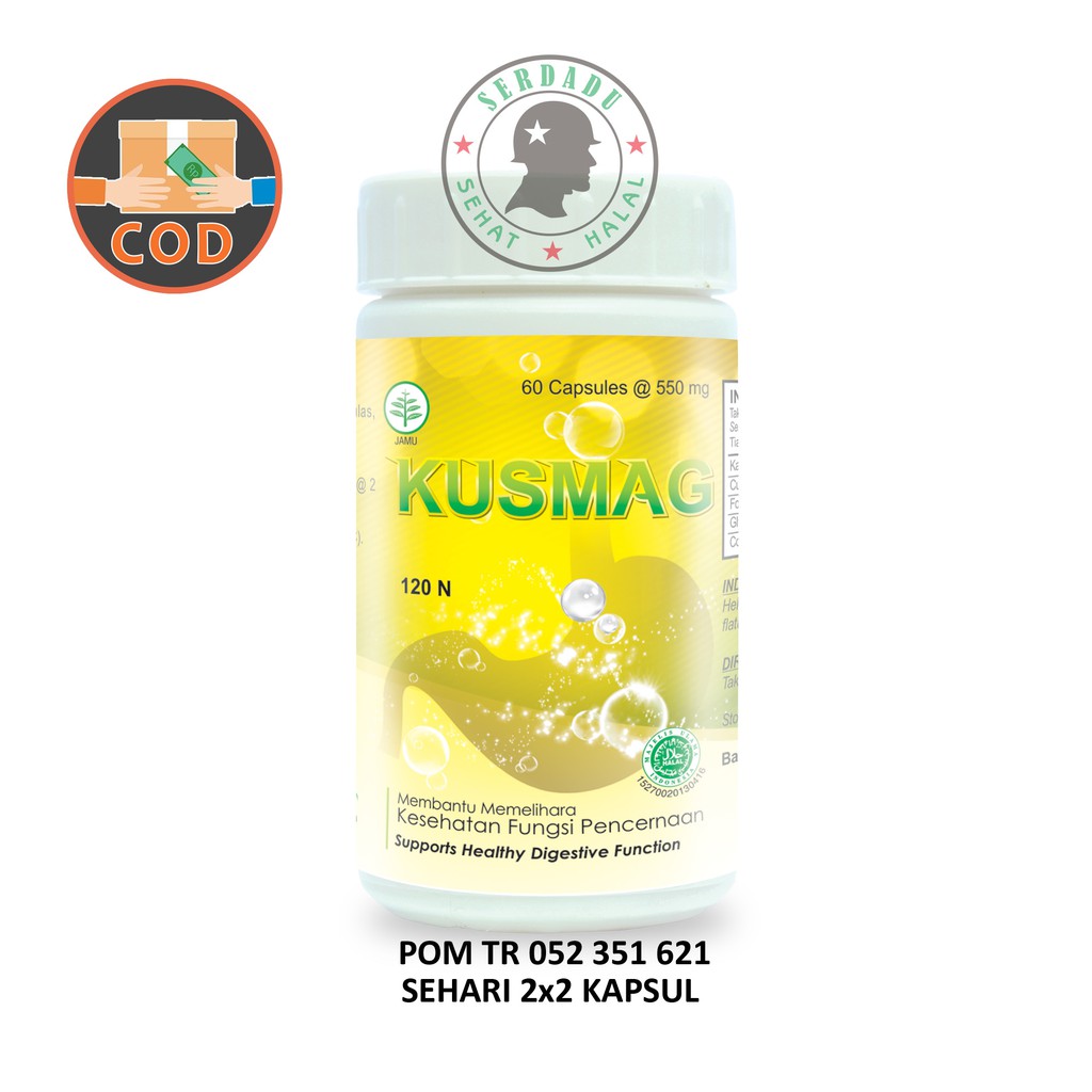 

Borobudur Herbal Saluran Pencernaan & Penyerapan - Kusmag 60 Kapsul - Obat maag / Perut Kembung /