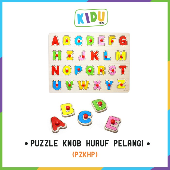 Mainan Anak Puzzle Knob Part 3 Kidu Toys