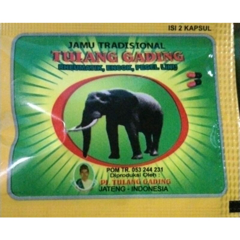 Jamu Tulang Gading (kapsul) *ORIGINAL