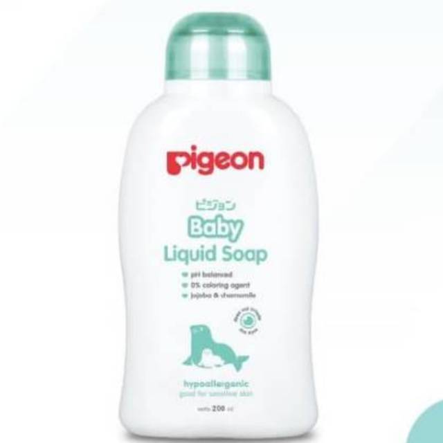 PIGEON Baby Liquid Soap Chamomile 200 Ml / Sabun Cair Bayi