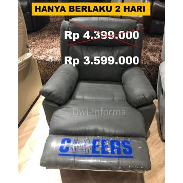 SALEE SOFA RECLINER 1 DUDUKAN CHEERS MILFORD BY INFORMA