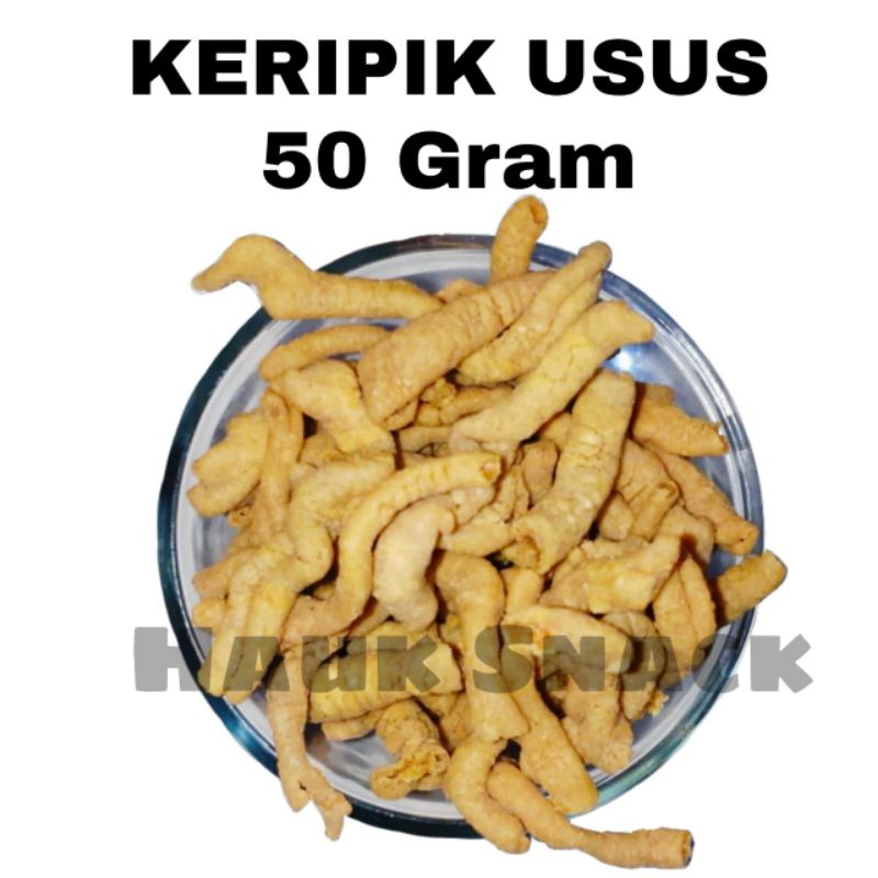 

KRIPIK USUS CRISPY MAKANAN RINGAN 50 gram
