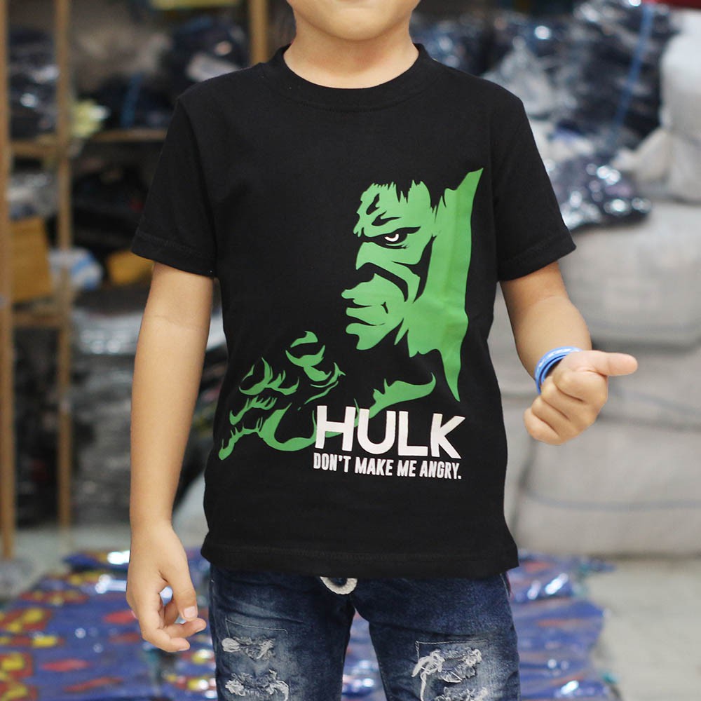 FOTO ASLI  Kaos  SUPERHERO Grosir Baju  Anak Terbaru 