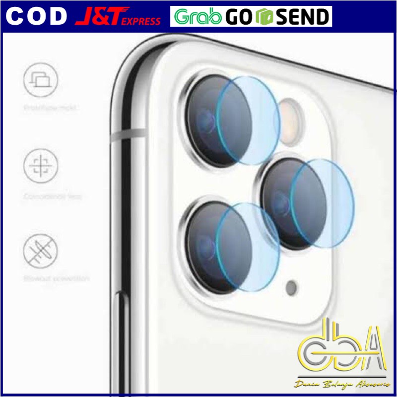 PELINDUNG KAMERA TEMPERED GLASS KAMERA FLEXIBLE IPHONE 7 PLUS / IPHONE X / IPHONE XR / IPHONE 11 / I