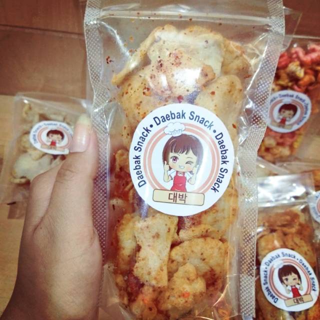 

Basreng Daebak 대복 ori atau pedas