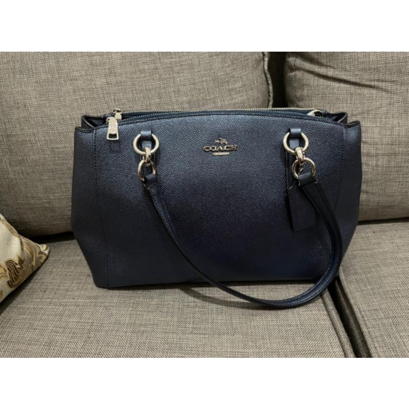 coach navy metalik like new