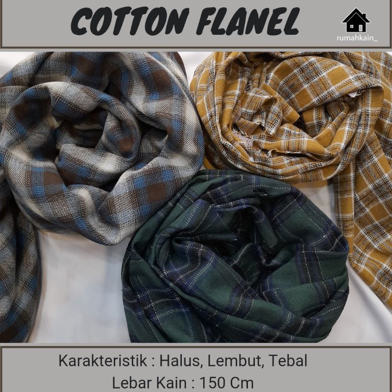 New Produck Kain Katun Flannel/ Kain Katun/Kain Flannel