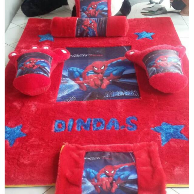Kasur Karpet Homemade Spiderman