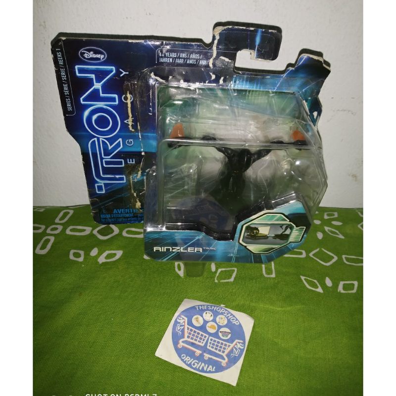 Figure Set Disney Tron Legacy Rinzler Original Spin Master