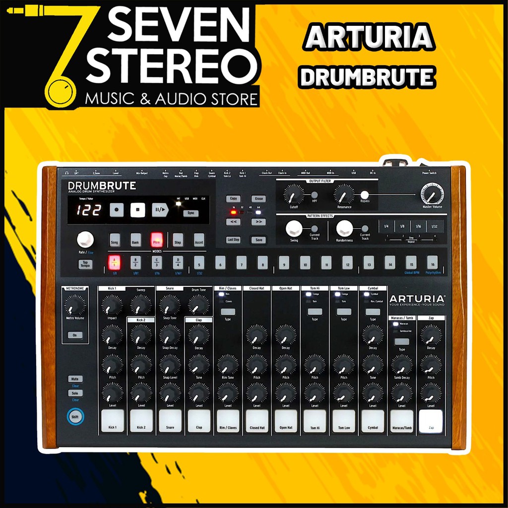 ARTURIA DrumBrute Impact Analog Drum Synthesizer