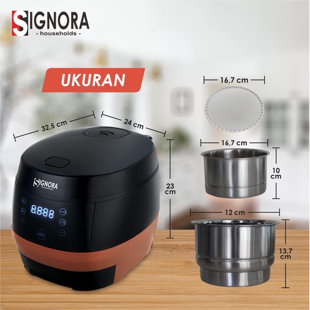 Low Carbo Rice Cooker Signora