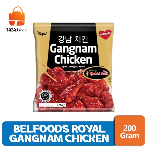 

Belfoods Royal Gangnam Chicken 200 Gram