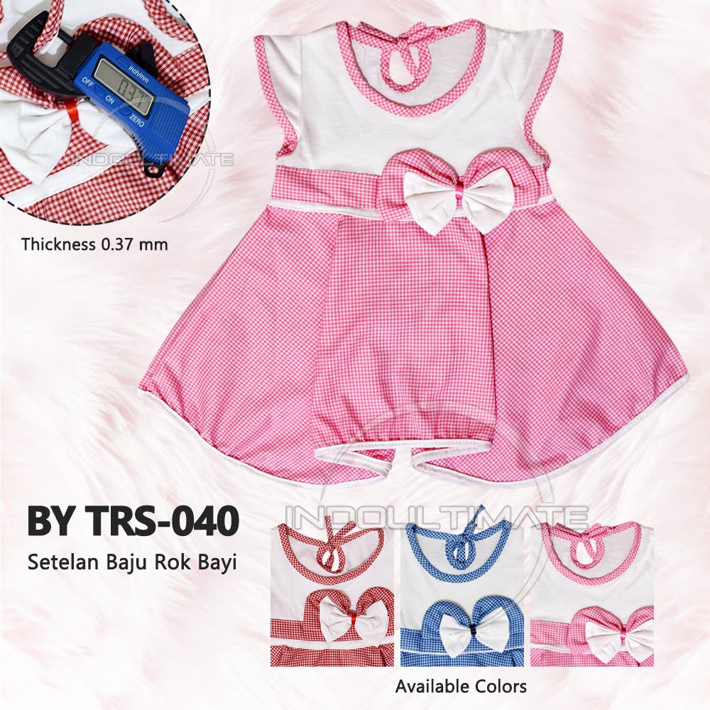 Rok Bayi Perempuan Dress Bayi Perempuan Trs 040 Baju Bayi Pakaian