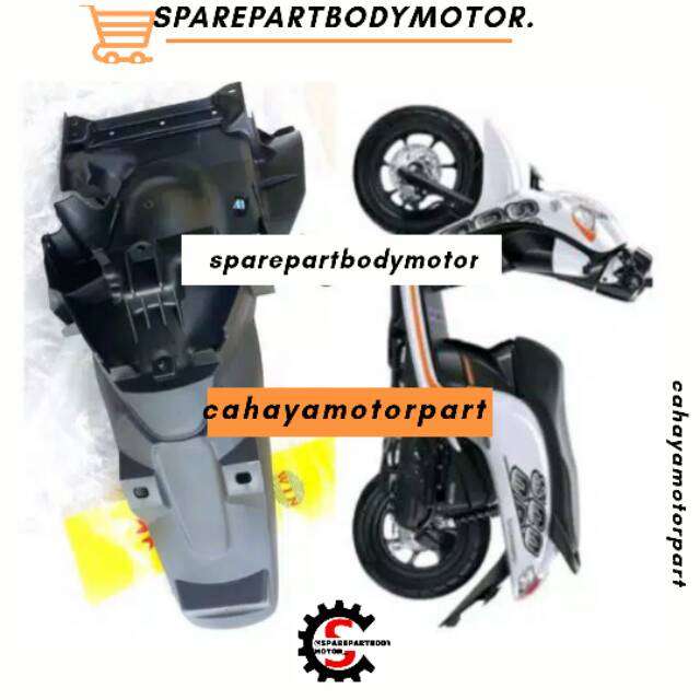 Spakbor belakang Honda Scoopy fi 2017-2019