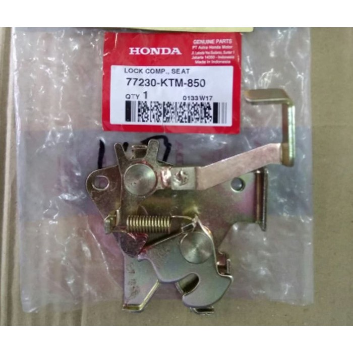 Dudukan Kunci Jok Motor Honda Supra X 125 Lama Ori AHM 77230KTM850 m52