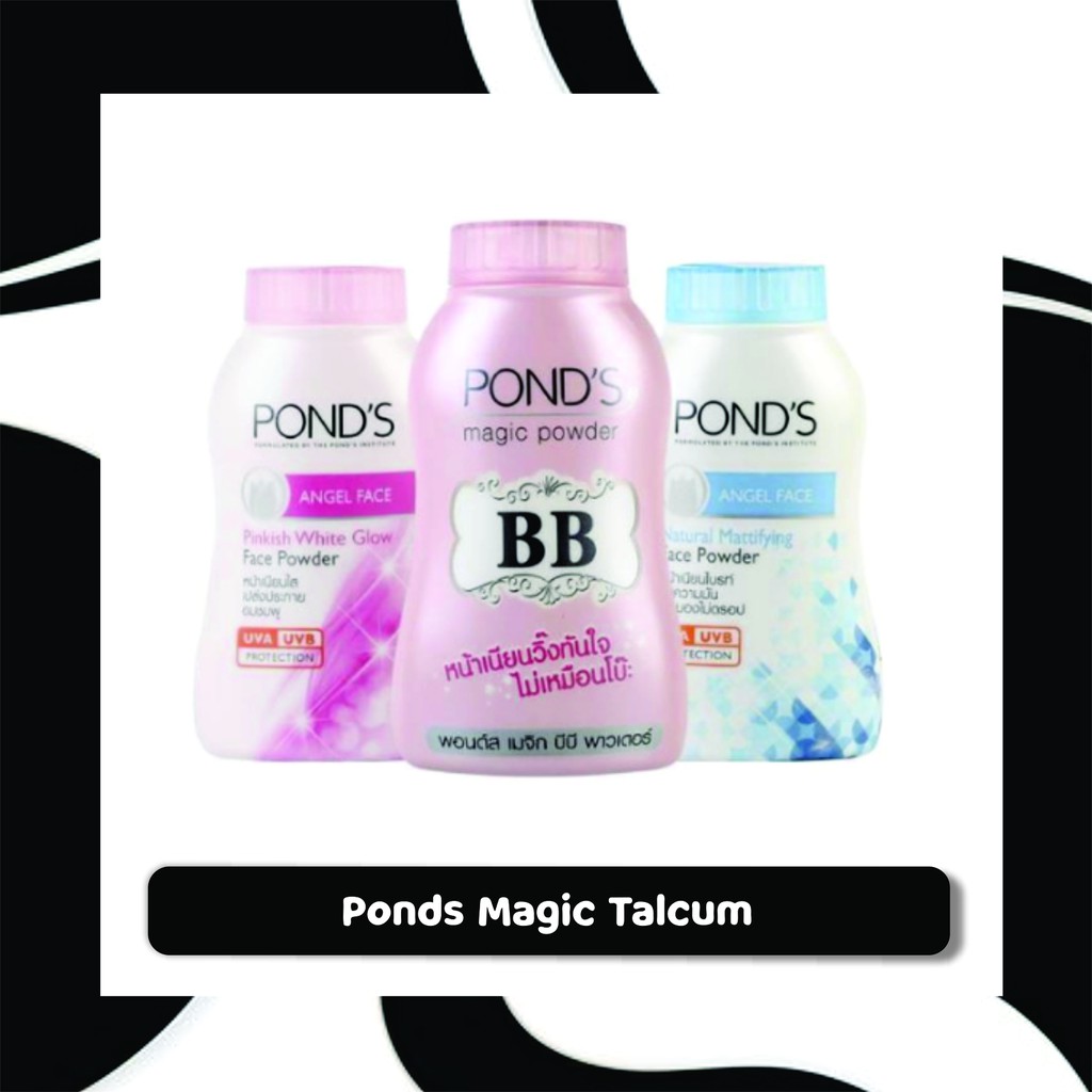 Jual PONDS TALCUM - Ponds Magic Face Powder Bedak Tabur Wajah 50 gr ...
