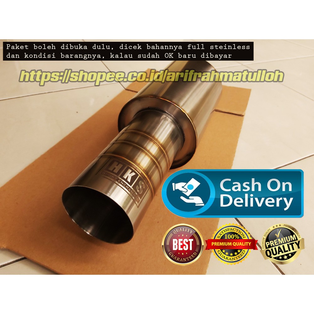 Knalpot Mobil HKS Titan Argon (Type : H4)