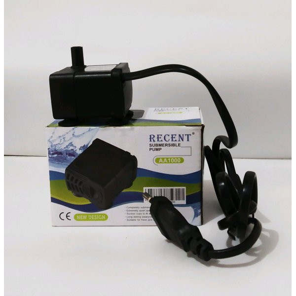 Mesin Pompa celup mini aquarium Recent AA 1000