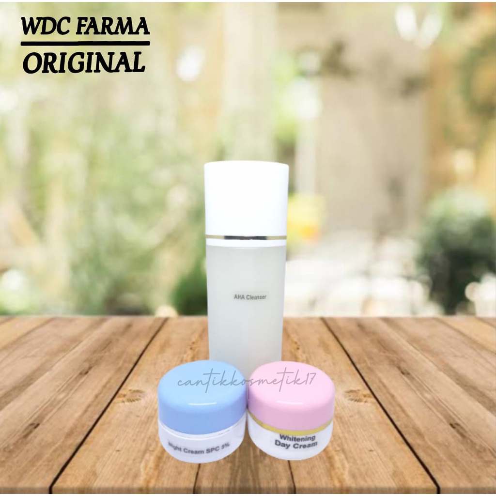 Ecer cream wdc farma siang malam original 15gr ORI PERAWATAN DAN KECANTIKAN PAKET KECANTIKAN