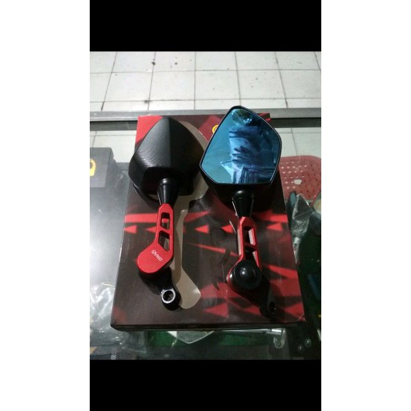 TERWOW spion ducati full cnc spion variasi NMAX AEROX XMAX VIXION CB 150R BEAT VARIO UNIFERSAL